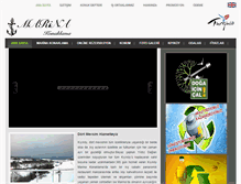 Tablet Screenshot of kiyikoymarina.com